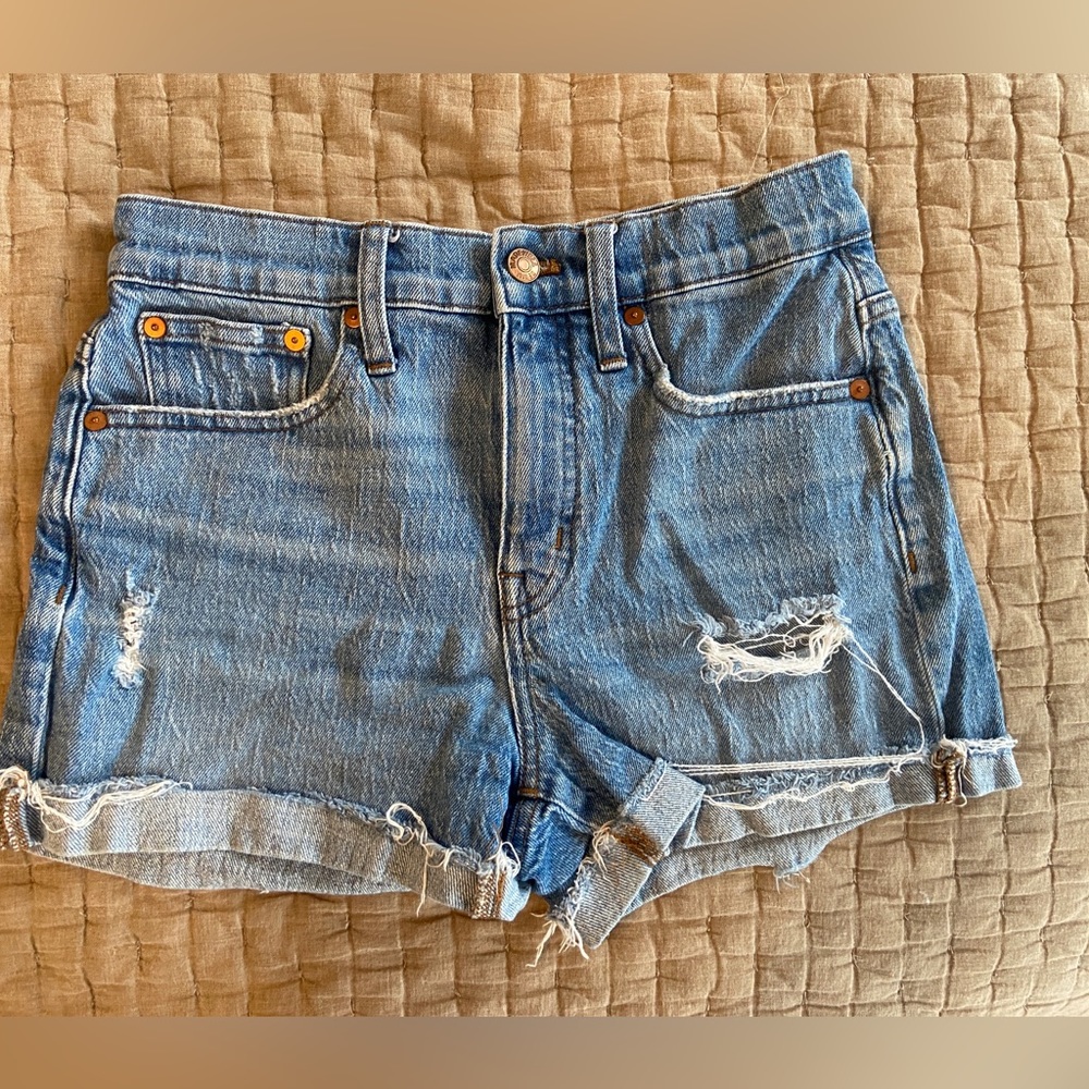 Madewell denim shorts